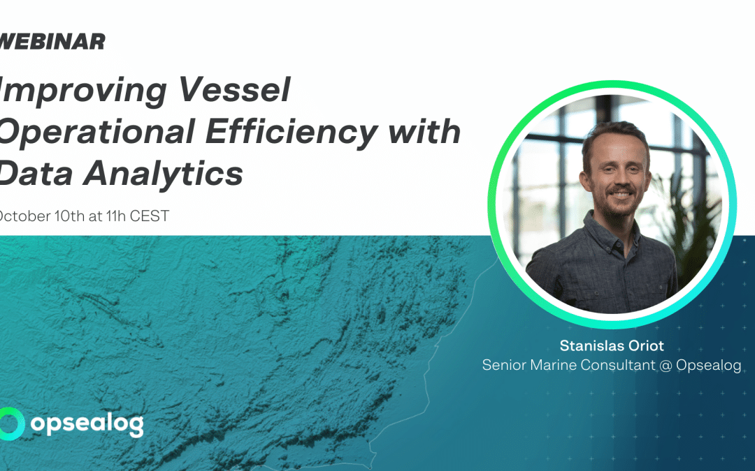 Improving vessel operational efficiency with data analytics