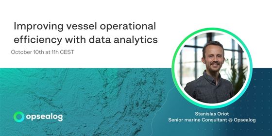 Improving vessel operational efficiency with data analytics