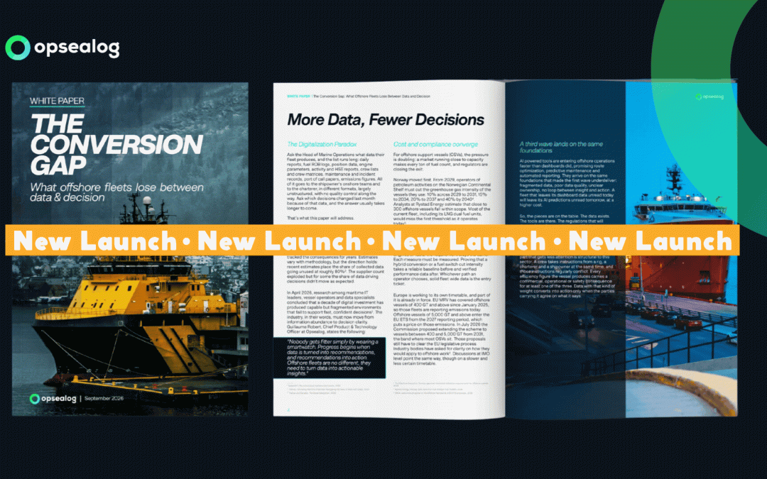 The Conversion Gap: What Offshore Fleets Lose Between Data and Decision